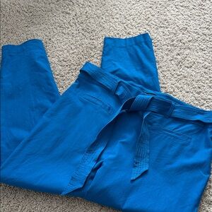 Jules & Leopold Bright Blue Pants with Belt